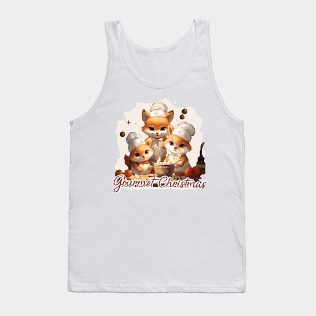 Gourmet Christmas Tank Top by JessCrafts